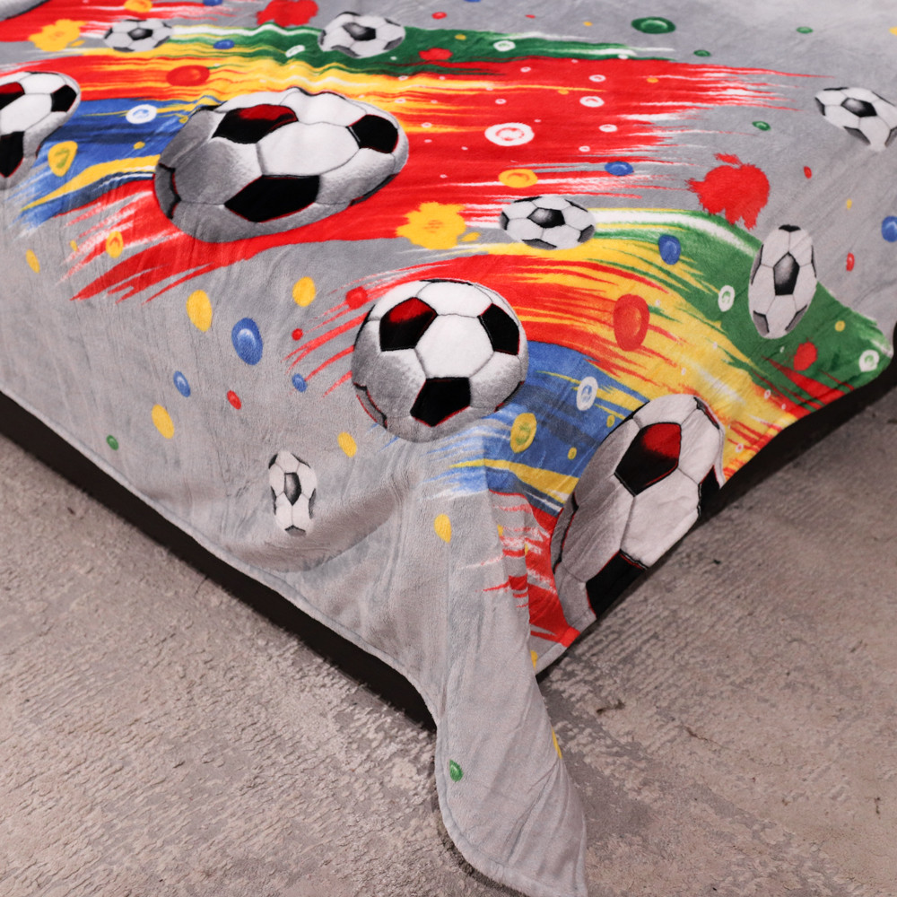 Полуторний флісовий плед №33016