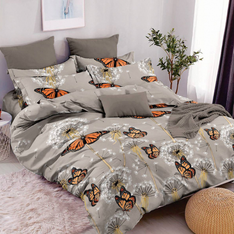 Ткань для постельного белья Бязь "Gold" Lux GL3554beige