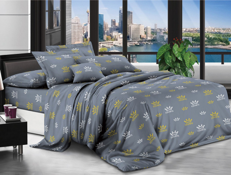 Двоспальний набір постільної білизни 180*220 із полікотону №201890 Черешенька™