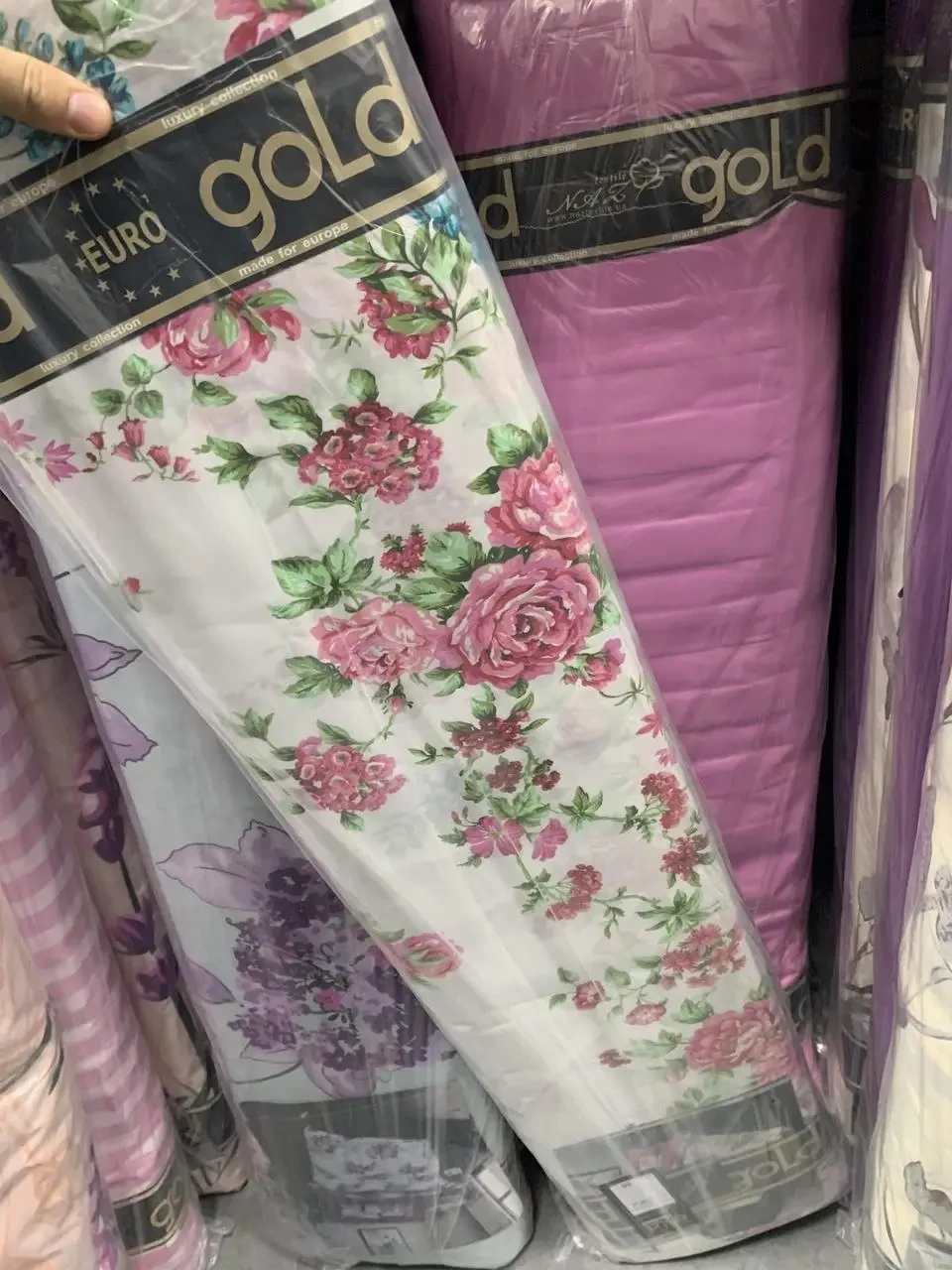 Ткань для постельного белья Бязь "Gold" Lux GL785 (A+B) - (50м+50м)