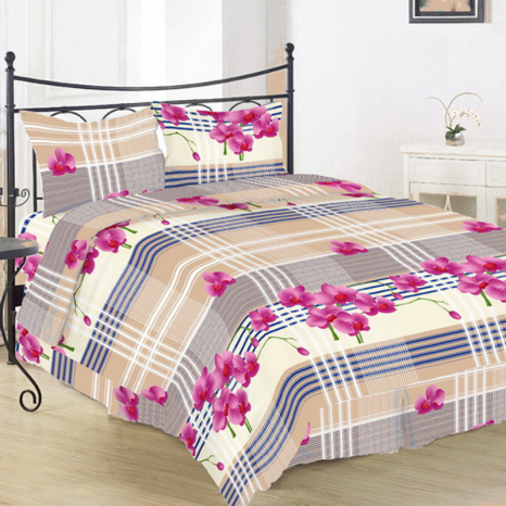 Тканина для постільної білизни Бязь "Gold" Lux GL3984