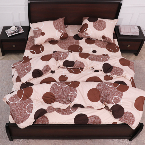 Полуторный набор постельного белья 150*220 из поликотона №207105 Черешенка™