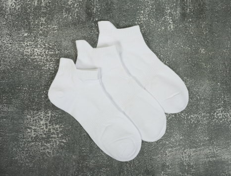 Чоловічі шкарпетки Корона короткі білі (41-47) №AY111-2