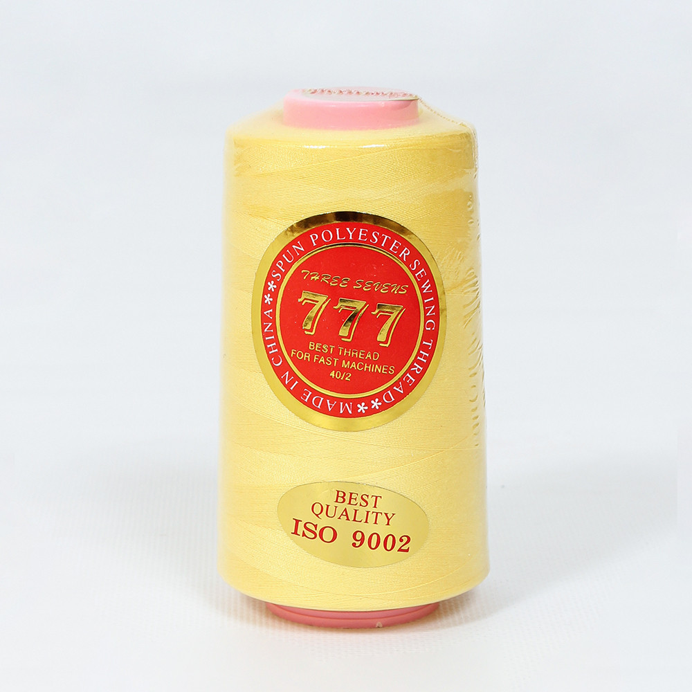 Нитки 777 40/2 274 жовтий