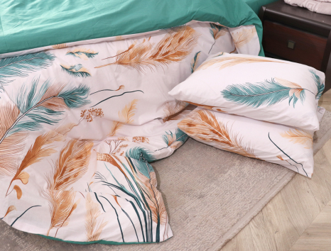 Двуспальный набор постельного белья 180*220 из Бязи "Gold" №158266AB Черешенка™