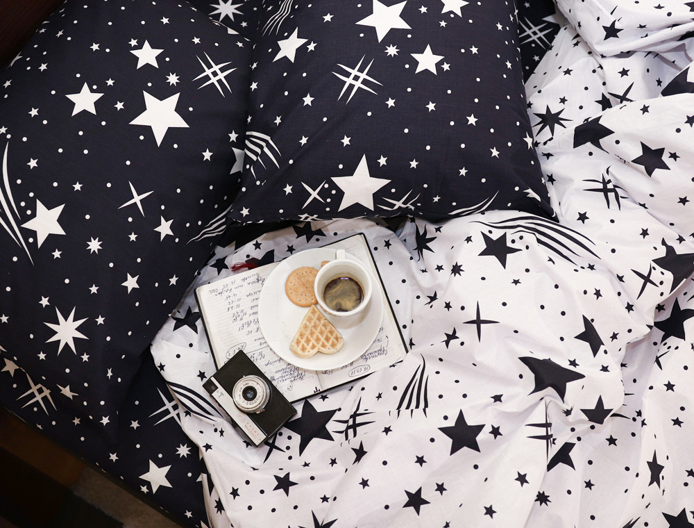 Сімейний набір постільної білизни із Бязі "Gold" №156285AB Черешенка™