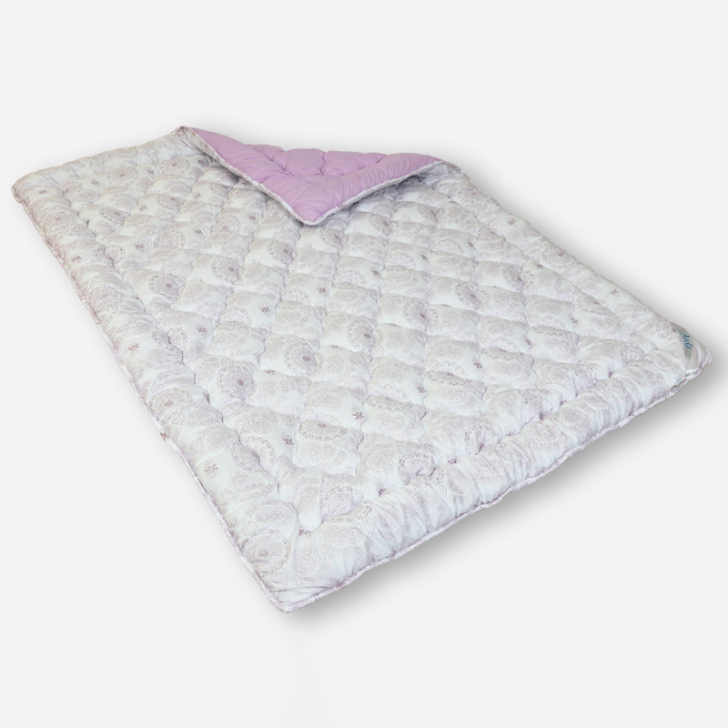 Двуспальное одеяло микрофибра/холлофайбер двустороннее №40087