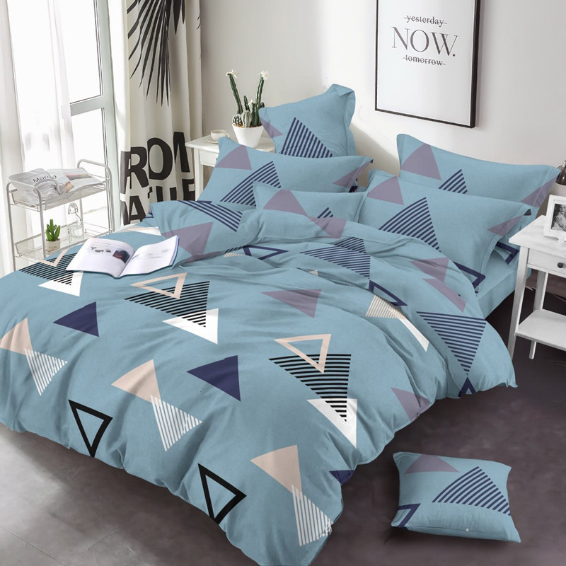 Тканина для постільної білизни Бязь "Gold" Lux GL3556blue