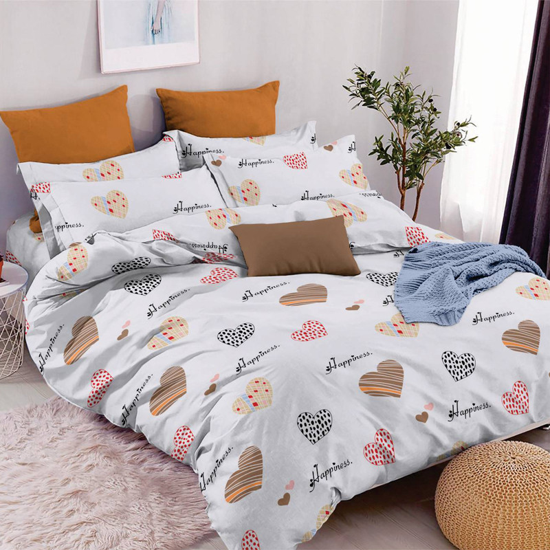 Тканина для постільної білизни Бязь "Gold" Lux GL3337grey