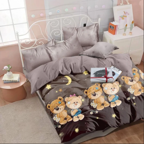 Ткань для постельного белья Бязь "Gold" Lux детская GL50932 (A+B) — (50м+50м)