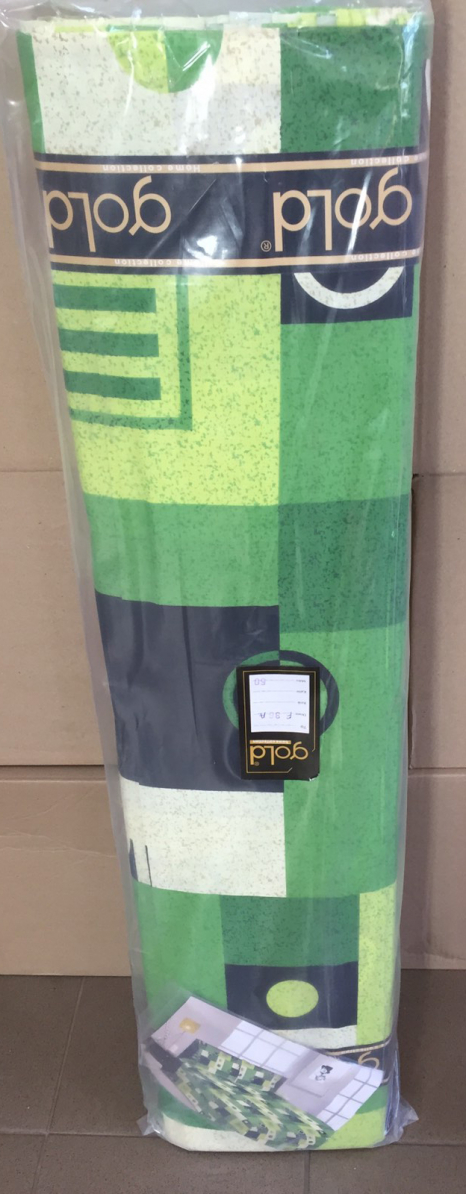 Тканина для постільної білизни Бязь "Gold" Lux "Зелений комплекс" GL3858