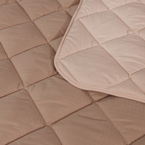 Двуспальное одеяло микрофибра/холлофайбер двустороннее №40098