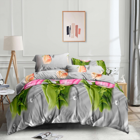 Ткань для постельного белья Сатин S-924 (50м)