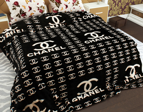 Двоспальний флісовий плед №33412