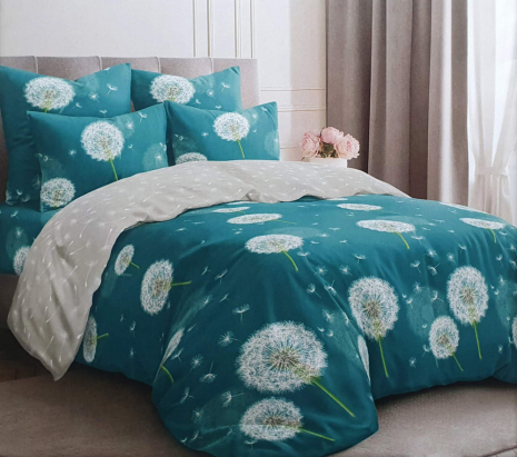 Тканина для постільної білизни Бязь "Gold" Lux GL1951 (A+B) - (50м+50м)