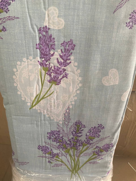 Ткань для постельного белья Бязь "Gold" Lux GL1311blue