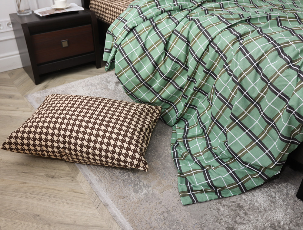 Двоспальний набір постільної білизни 180*220 із Бязі "Gold" №157934AB Черешенка™