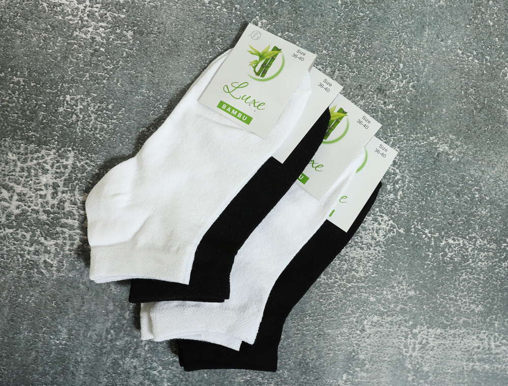 Жіночі шкарпетки Luxe Bambu короткі (36-40) №BL2101