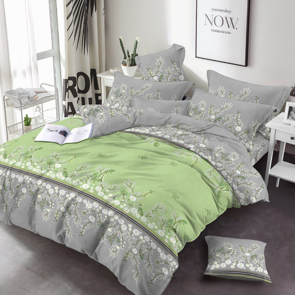 Двоспальний набір постільної білизни 180*220 із Бязі "Gold" №151481 Черешенка™