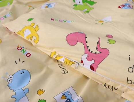 Полуторний набір постільної білизни 150*220 із Бязі "Gold" №167512AB Черешенка™