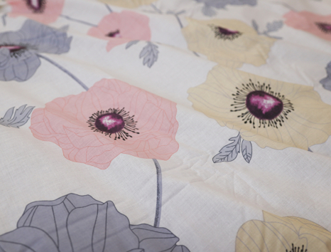 Сімейний набір постільної білизни із Бязі "Gold" №151265AB Черешенка™