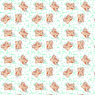 Тканина для постільної білизни Фланель (байка) дитяча FLB1060green