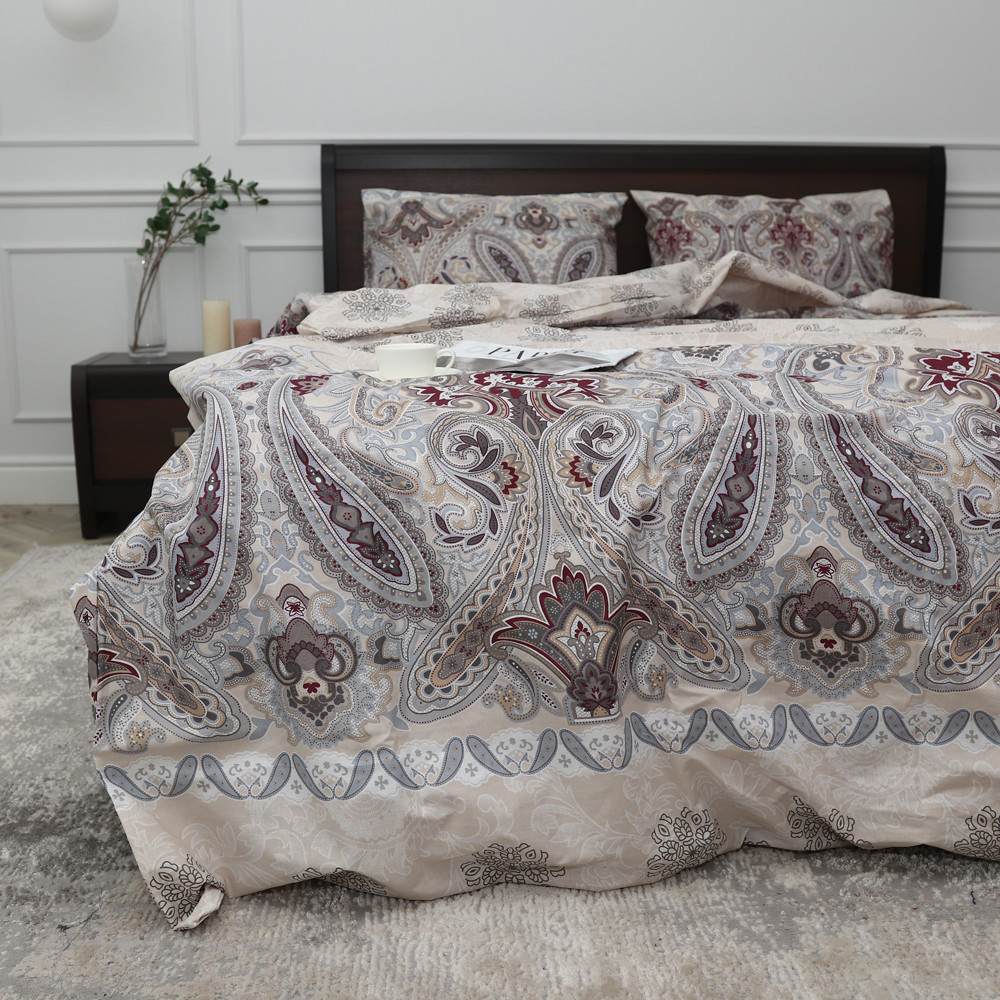 Полуторный набор постельного белья 150*220 из Бязи "Gold" №157035 Черешенка™