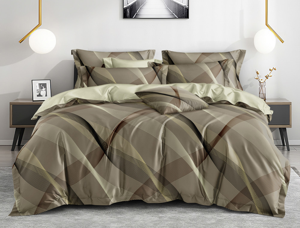 Тканина для постільної білизни Бязь "Gold" Lux GL1985 (A+B) - (50м+50м)