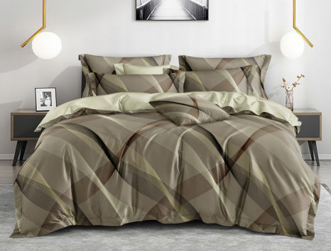 Тканина для постільної білизни Бязь "Gold" Lux GL1985 (A+B) - (50м+50м)