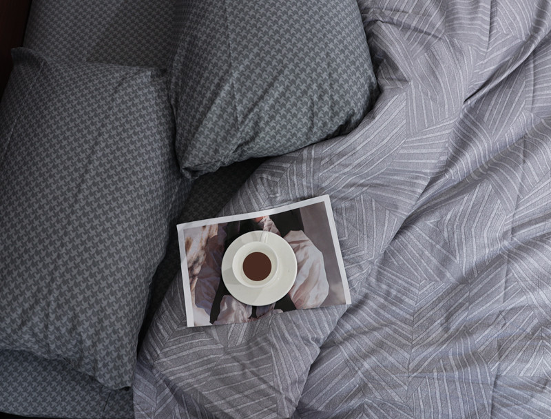 Сімейний набір постільної білизни із Сатину №44327AB Черешенка™