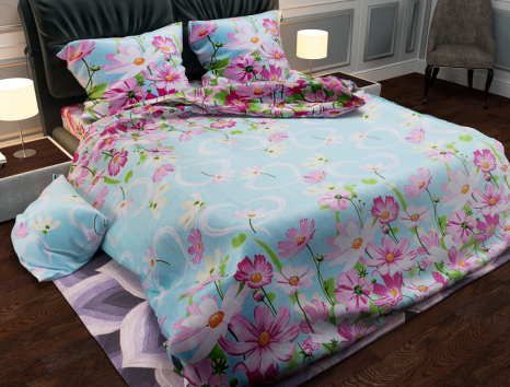 Ткань для постельного белья Бязь "Gold" Lux GL2888R