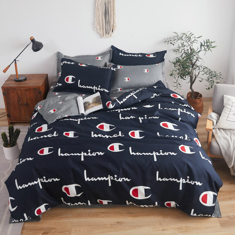 Тканина для постільної білизни Бязь "Gold" Lux GL3736blue