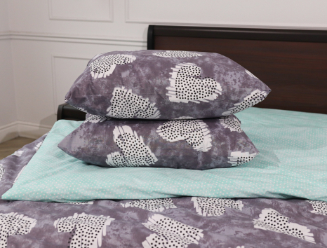 Евро макси набор постельного белья 200*220 из Бязи "Gold" №151978AB Черешенка™