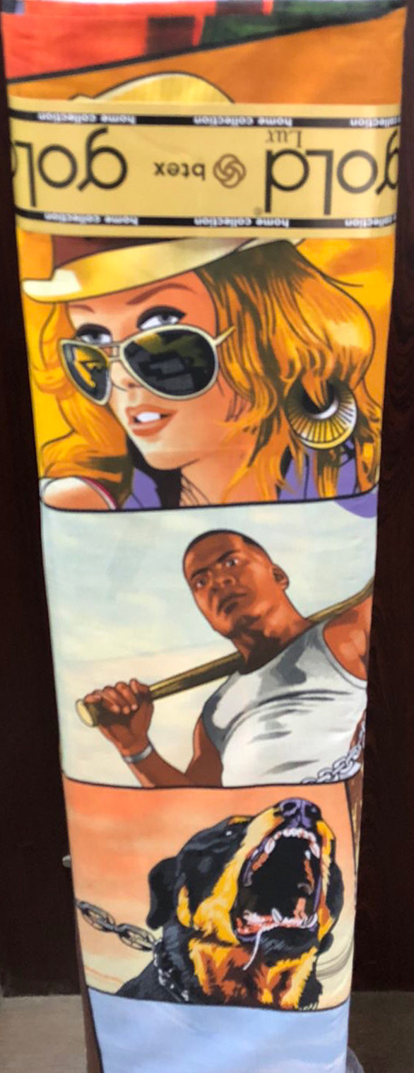 Тканина для постільної білизни Бязь "Gold" Lux дитяча GLB5484