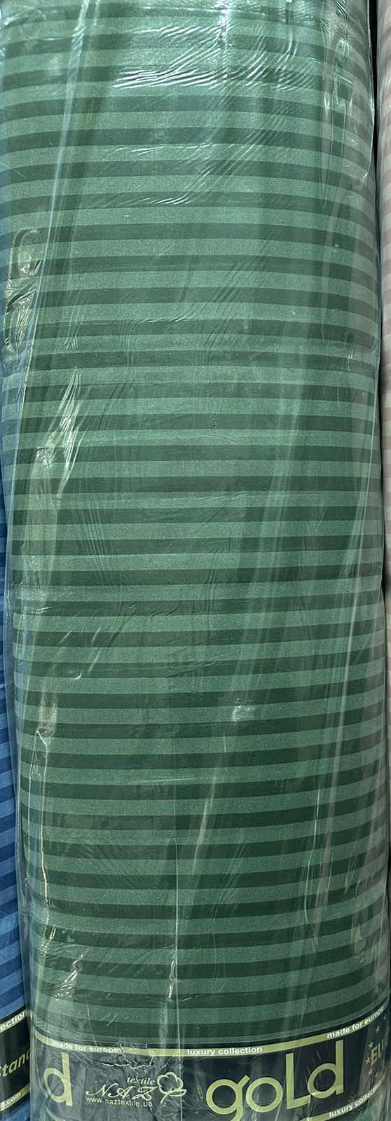 Тканина для постільної білизни Бязь "Gold" Lux однотонна GLS0905-green (50м)