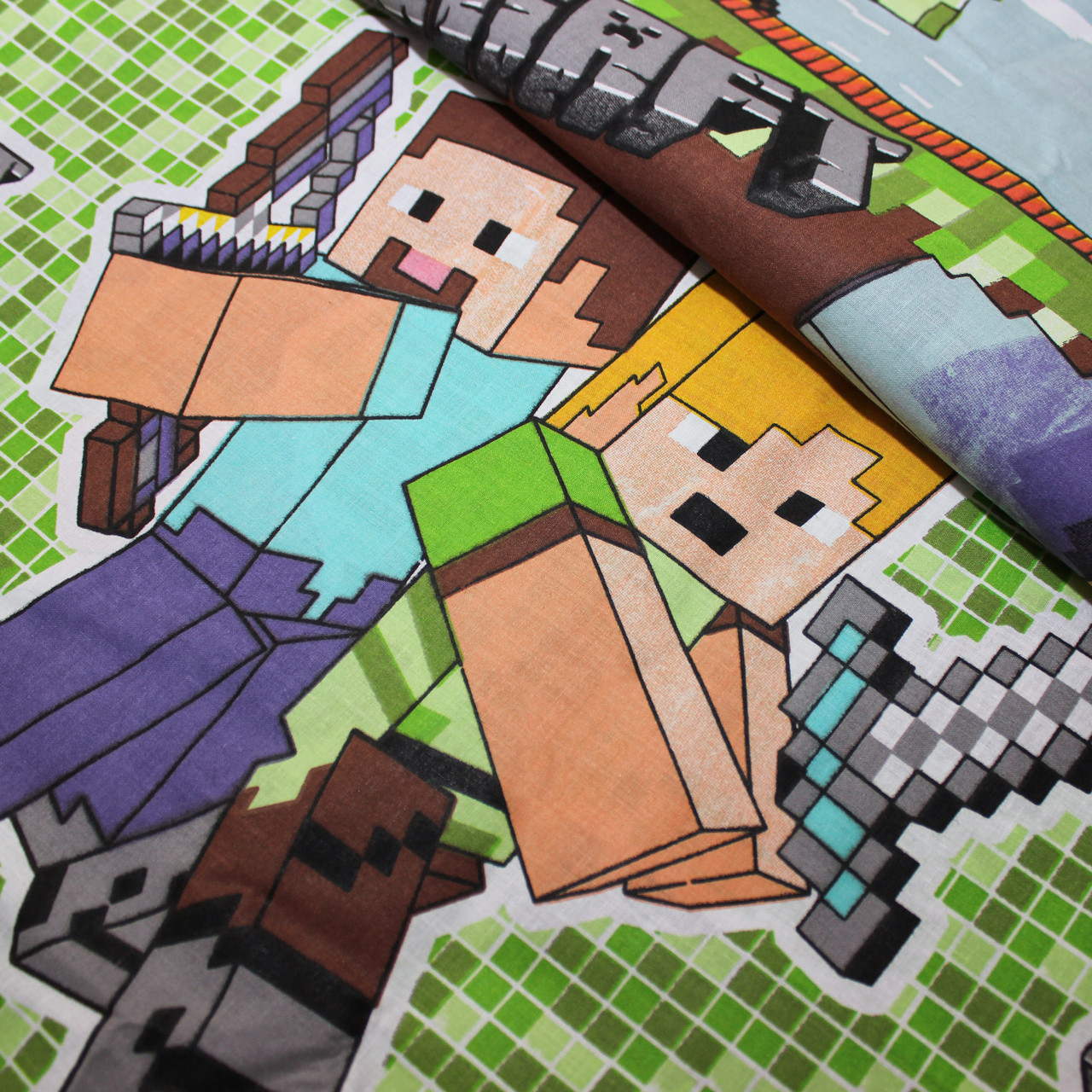 Ткань для постельного белья Бязь "Gold" Lux детская GLB745