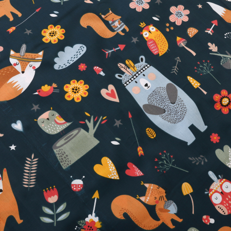 Бавовняна тканина для постільної білизни дитяча CTB1002