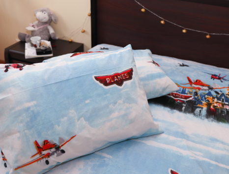 Дитячий комплект із Бязі "Gold" №16375 Черешенка™