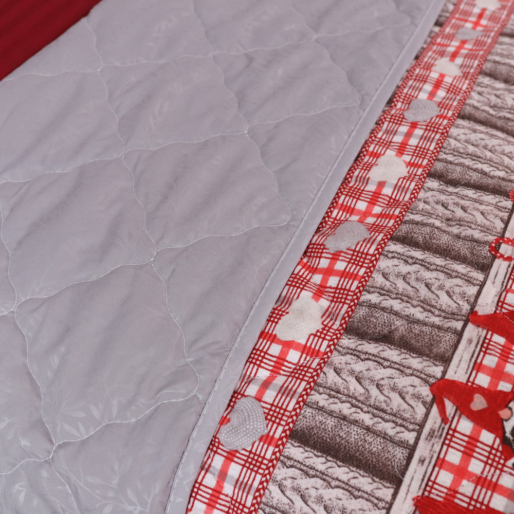 Євро стьобане покривало байка/мікрофібра №55103R