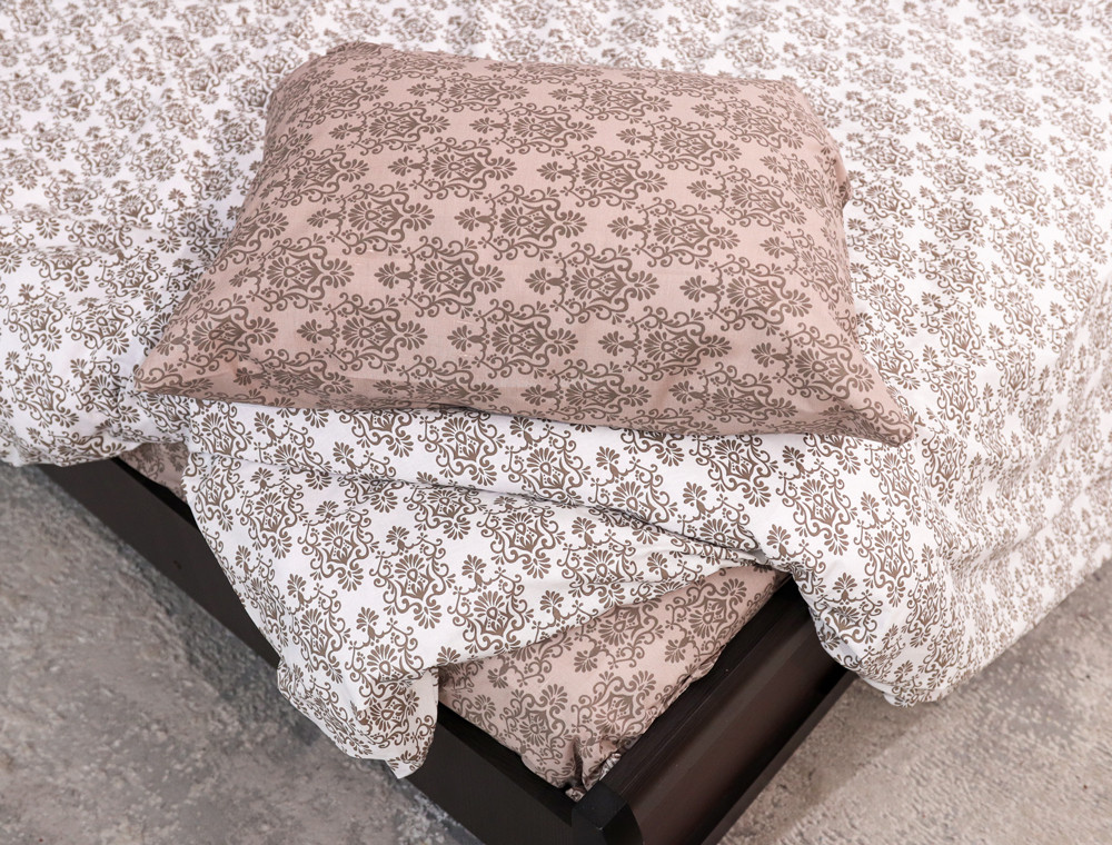 Євро-максі набір постільної білизни 200*220 із Бязі "Gold" №515147AB Черешенка™