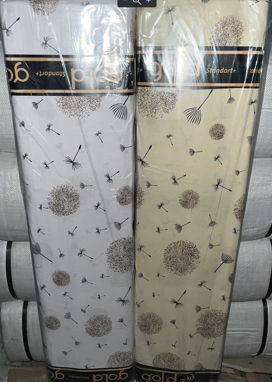 Ткань для постельного белья Бязь "Gold" Lux GL16590white