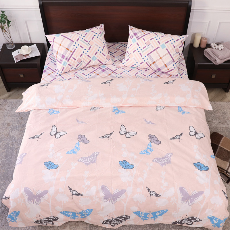 Сімейний набір постільної білизни із Бязі "Gold" №153589AB Черешенка™