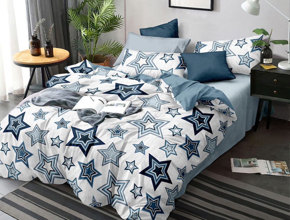 Сімейний набір постільної білизни із Сатину №662AB Черешенка™