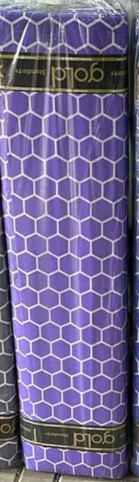 Ткань для постельного белья Бязь "Gold" Lux GL3463violet