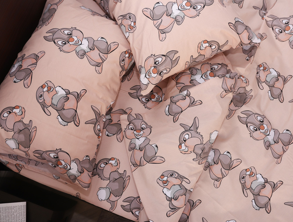 Полуторний набір постільної білизни 150*220 із Бязі "Gold" №618037 Черешенка™