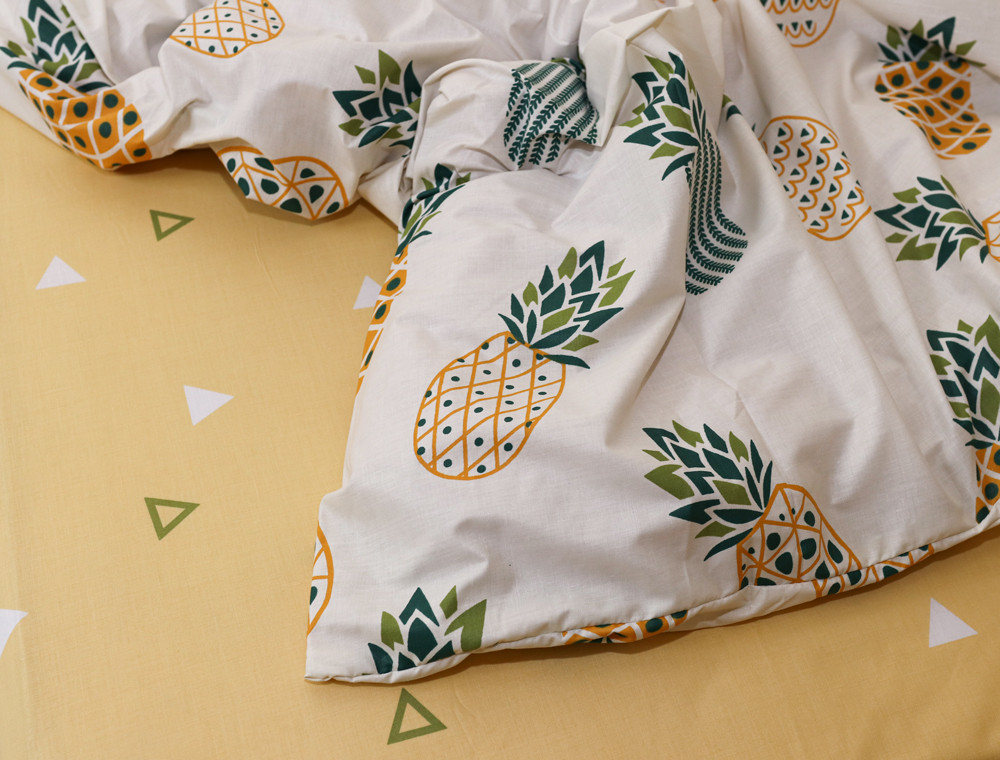 Євро-максі набір постільної білизни 200*220 із Бязі "Gold" №151472AB Черешенка™