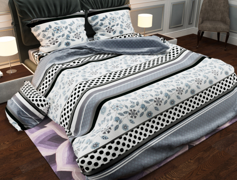 Ткань для постельного белья Полиэстер 75 PL2222 (60м)