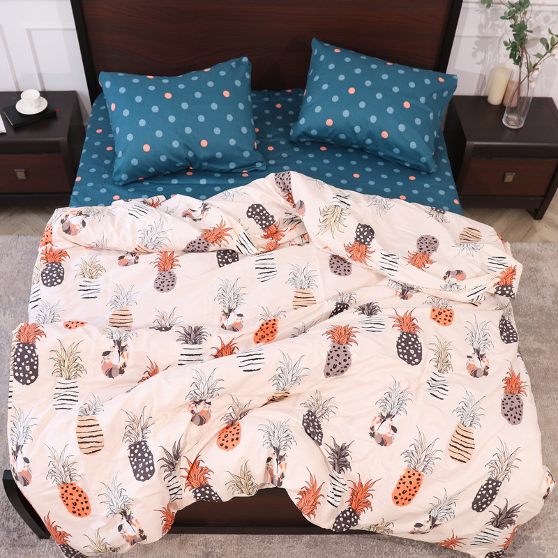 Полуторный набор постельного белья 150*220 из Сатина №020AB Черешенка™