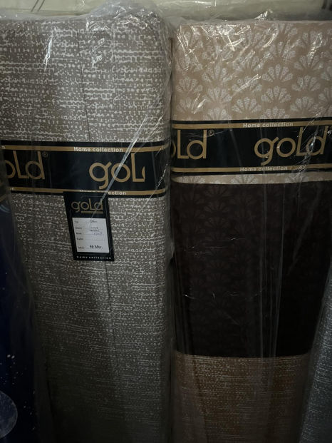 Ткань для постельного белья Бязь "Gold" Lux GL3629brown