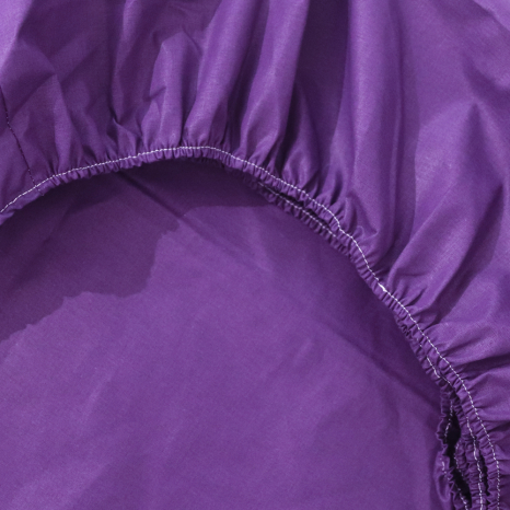 Простынь на резинке (160*200*25) фиолетовая №662065